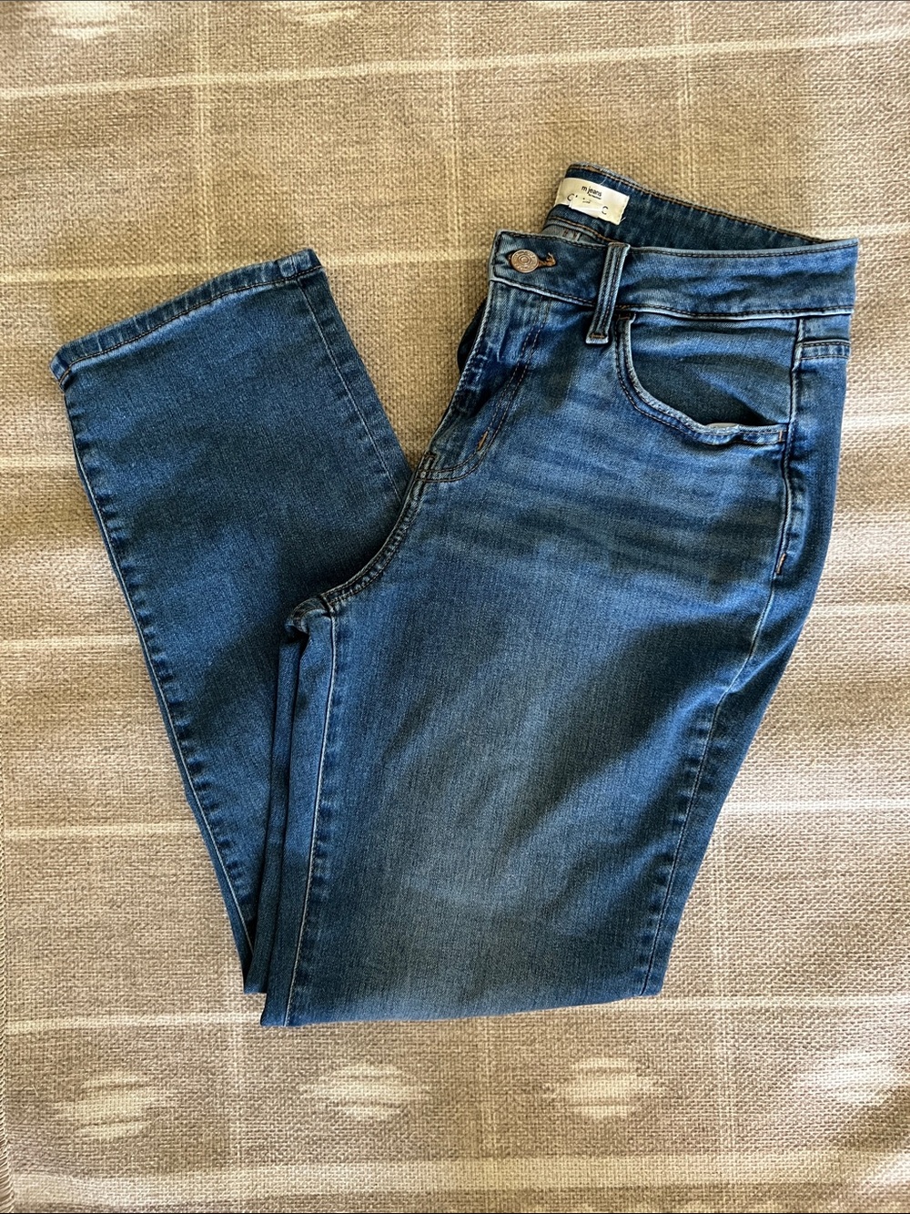 Maurices Women's Dark Blue Skinny Jeans